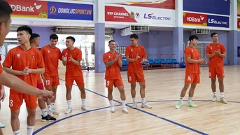 Đội tuyển Futsal Việt Nam hội quân tại TP.HCM, chuẩn bị cho SEA Games 33