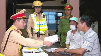 ដោះស្រាយ​ការ​ល្មើស​ច្បាប់​ចរាចរណ៍​ចំនួន ២៨០​ករណី នៅ​ថ្ងៃ​ដំបូង​នៃ​យុទ្ធនាការ​កំពូល