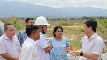 Khảo sát vị trí phát triển các khu công nghiệp phía Đông Nam Lâm Đồng