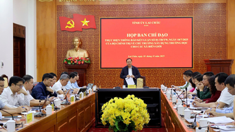 Quyết tâm tập trung trí tuệ, tâm huyết, trách nhiệm để hoàn thành nhiệm vụ của Đảng và Nhà nước giao đảm bảo xây dựng trường học cho các xã biên giới kịp tiến độ