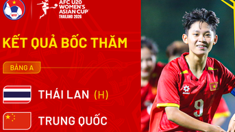 U20 nữ Việt Nam sớm đụng Thái Lan, Trung Quốc từ vòng bảng Giải châu Á