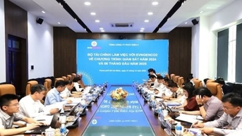 Bộ Tài chính làm việc với EVNGENCO2 về Chương trình giám sát tài chính