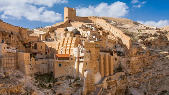 វត្ត Mar Saba - ត្បូងលាក់នៅវាលខ្សាច់ Judean