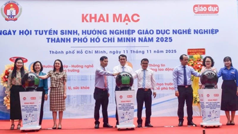 Khai mạc Ngày hội hướng nghiệp Thành phố Hồ Chí Minh năm 2025