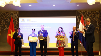 វៀតណាម-ហូឡង់ពង្រឹងកិច្ចសហប្រតិបត្តិការក្នុងការអភិវឌ្ឍហេដ្ឋារចនាសម្ព័ន្ធបៃតង និងភស្តុភារឆ្លាតវៃ