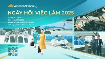 Vietnam Airlines lần đầu tiên tổ chức Ngày hội việc làm