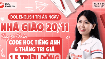 DOL English អរគុណលោកគ្រូ នៅថ្ងៃទី 20 ខែវិច្ឆិកា ជាមួយនឹងកាដូពិសេស