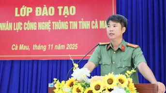 Ca Mau៖ ពង្រឹងចំណេះដឹង និងជំនាញ ដើម្បីធានាសុវត្ថិភាពព័ត៌មាន និងសុវត្ថិភាពបណ្តាញ