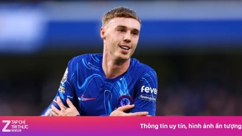 Cole Palmer đăng ký bản quyền kiểu ăn mừng 'run rẩy'