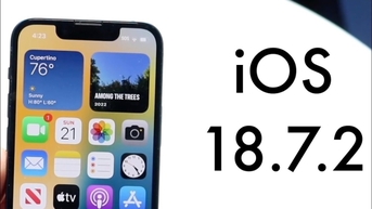 Apple បញ្ចេញ iOS 18.7.2 សម្រាប់ iPhone ដែលមិនទាន់បានអាប់ដេតទៅ iOS 26