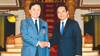 Chủ tịch UBND TPHCM Nguyễn Văn Được tiếp Thống đốc tỉnh Kanagawa (Nhật Bản)