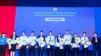 Tuyên Quang có một đoàn viên đoạt giải Khuyến khích Cuộc thi “Công nhân viên chức lao động tìm hiểu về Luật Công đoàn và Luật Bảo hiểm xã hội"