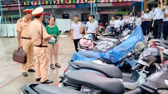 Yêu cầu 175 phụ huynh cam kết không giao xe cho học sinh khi chưa đủ tuổi