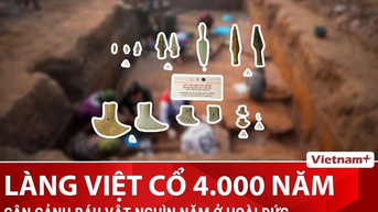 ស្វែងរកកំណប់ទ្រព្យអាយុកាលរាប់ពាន់ឆ្នាំនៅទីក្រុង Hoai Duc ទីក្រុងហាណូយ