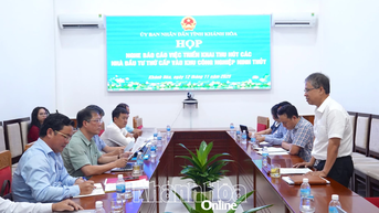 Đẩy mạnh thu hút đầu tư tại Khu Công nghiệp Ninh Thủy