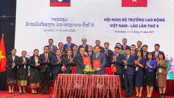 Thúc đẩy quan hệ hợp tác Việt Nam - Lào trong lĩnh vực lao động, người có công