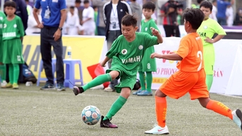 Cần Thơ lần đầu có giải bóng đá nhi đồng chuẩn Nhật Bản