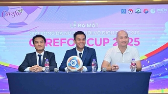 ចាប់ផ្តើមការប្រកួតកីឡាបាល់ទាត់នារីថ្នាក់ជាតិ 7-a-side 2025 Carefor Cup