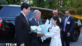 Lễ đón Quốc vương Jordan Abdullah II Ibn Al Hussein thăm chính thức Việt Nam