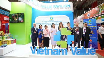 ស្តង់យីហោជាតិវៀតណាមនៅឯពិព័រណ៍ឧស្សាហកម្មម្ហូបអាហារអន្តរជាតិវៀតណាម