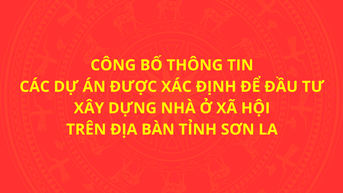 ផ្សព្វផ្សាយព័ត៌មានអំពីគម្រោងដែលបានកំណត់សម្រាប់ការវិនិយោគលើការសាងសង់លំនៅដ្ឋានសង្គមនៅខេត្ត Son La