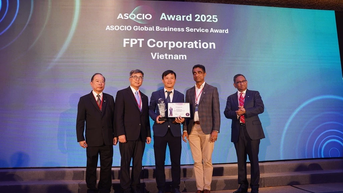 FPT đoạt 2 giải thưởng của ASOCIO Awards 2025 về dịch vụ công nghệ và năng lực phát triển AI