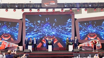 ពិព័រណ៍អន្តរជាតិស្តីពីបច្ចេកវិទ្យាផ្លូវដែកទំនើបបានប្រារព្ធឡើងជាលើកដំបូងនៅប្រទេសវៀតណាម