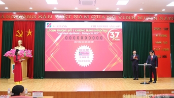41 khách hàng trúng thưởng chương trình “Lựa chọn Agribank – Trúng ô tô VF3”