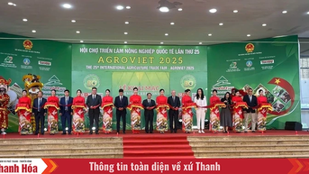 Thanh Hóa tham dự Hội chợ triển lãm Nông nghiệp Quốc tế lần thứ 25 - AgroViet 2025