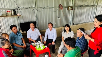 Đạ Tẻh bàn giao Nhà Đại đoàn kết cho hộ có hoàn cảnh khó khăn