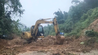 Công bố tình huống khẩn cấp về thiên tai trên tuyến đường Trường Sơn Đông