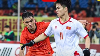 U22 វៀតណាម វាយបកយកឈ្នះម្ចាស់ផ្ទះចិន ក្នុងការប្រកួតមិត្តភាពអន្តរជាតិ