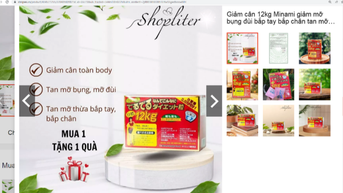 រកឃើញផលិតផលសម្រកទម្ងន់ Minami ក្លែងក្លាយ