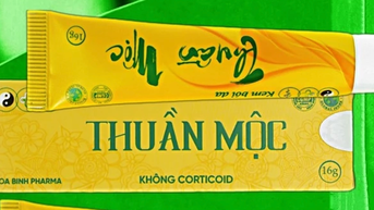 ប្រមូលមកវិញ និងបំផ្លាញក្រែមស្បែក Thuan Moc ដែលមិនមានស្តង់ដារគុណភាព។