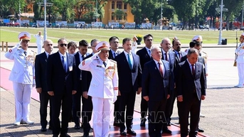 ស្តេច Abdullah II Ibn Al Hussein នៃប្រទេសហ្ស៊កដានី យាងទៅសួរសុខទុក្ខលោកប្រធានហូជីមិញ