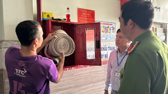 ការត្រួតពិនិត្យបង្ការ និងពន្លត់អគ្គីភ័យ នៅកន្លែងស្នាក់នៅរបស់សិស្ស