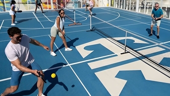Giải đấu pickleball trên du thuyền 5 sao, thu hút 100 tay vợt 