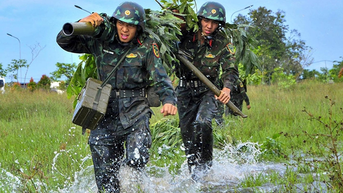 Trung đoàn Gia Định: Diễn tập chiến thuật có bắn đạn hơi, tăng cường hỏa lực, thiết giáp