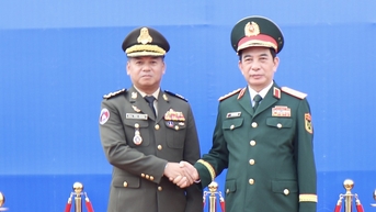 ជំនួបប្រាស្រ័យមិត្តភាពការពារព្រំដែនវៀតណាម-កម្ពុជាលើកទី២