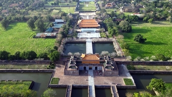 Toàn cảnh công trình kiến trúc cổ Hoàng thành Huế