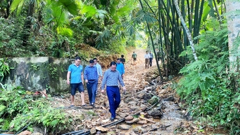 ការស្ទង់មតិផ្លូវល្បឿនលឿន Tuyen Quang - Ha Giang (ដំណាក់កាលទី 2) ឆ្លងកាត់សង្កាត់ Ha Giang 1