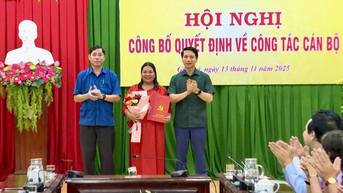 Đồng chí Hà Thị Giang Thảo giữ chức Bí thư Đảng ủy xã Đak Đoa