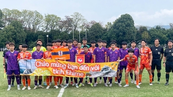 U17 Việt Nam hoàn tất 3 trận trong chuyến tập huấn Nhật Bản