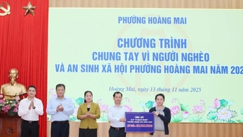 វួដ Hoang Mai រួមដៃ "ដើម្បីជនក្រីក្រ"