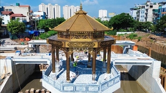 ជាង 4,665 ពាន់លានដុងសម្រាប់ការជួសជុលនិងកសាងឡើងវិញតាមបណ្តោយទន្លេ To Lich