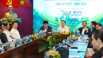 Mức thưởng cao kỷ lục ở Giải Pickleball VTV9 Open 2025