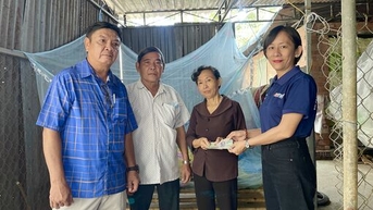 ផ្តល់ថវិកាឧបត្ថម្ភដល់លោក Nguyen Dong Hai