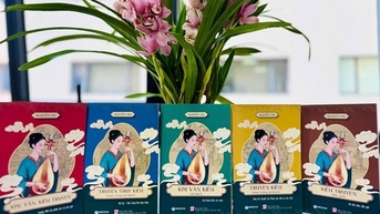 បោះពុម្ពឡើងវិញ 5 បោះពុម្ពនៃរឿងនិទាន Kieu ចូលទៅក្នុងសំណុំពិសេសនៃការបោះពុម្ព