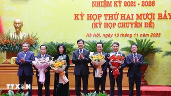 Hà Nội có tân Chủ tịch Hội đồng Nhân dân và Ủy ban Nhân dân thành phố