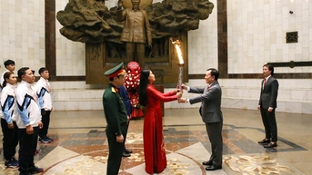 Hà Nội tổ chức lễ xin lửa thắp đuốc Đại hội Thể dục Thể thao Thủ đô lần thứ XI